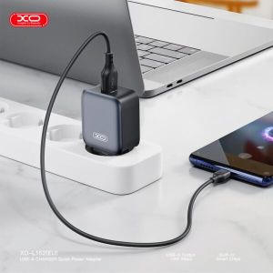 Адаптер 220V XO L152 18W с USB A - USB Micro