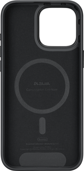 Калъф Pitaka  Summa for iPhone 16 Pro Black/Grey