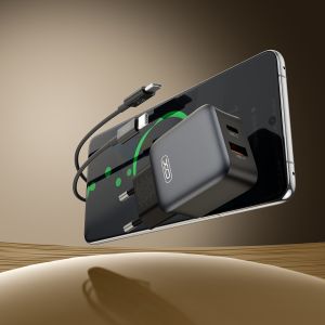 Адаптер 220V XO L156 30W A+C tipe C port set