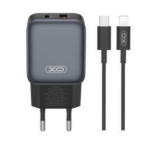 Адаптер 220V XO L156 30W A+C iphone port set