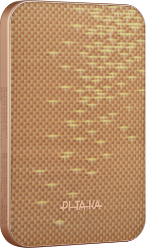 Външна батерия Pitaka Qi2 Golden glint  5000 mAh