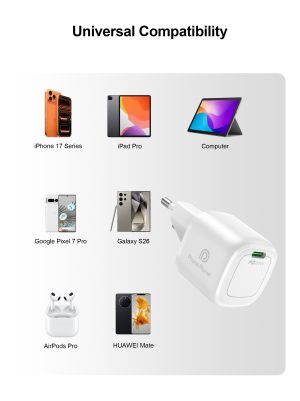 Адаптер 220V Phone Planet 1C 20W GaN