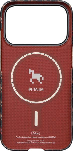 Калъф Pitaka Edge Rides iPhone 17 Pro Max Ebon K