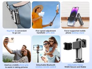 Холдер XO SS21 4 in 1 Selfie stick