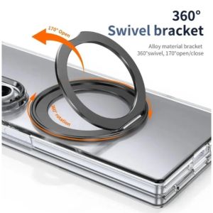 Калъф Western Clear Magsafe Samsung Fold 8 black