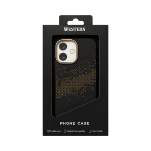 Western Carbon Galaxy Case for Iphone 17