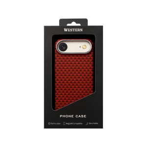 Western Carbon Red Case for Iphone 17 Air