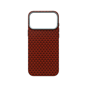Калъф Western Carbon Red за Iphone 17 Pro Max
