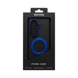 Калъф Western Clear Magsafe Samsung Fold 8 blue