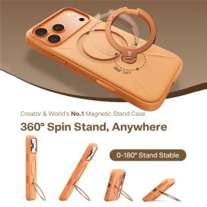 Калъф Torras QPRO Silicone Iphone 17 Pro Orange