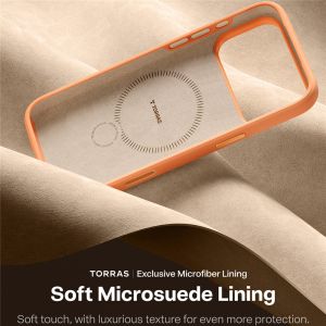 Калъф Torras QPRO Silicone Iphone 17 Pro Orange