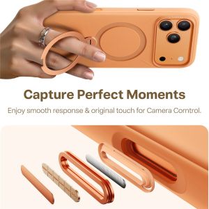 Калъф Torras QPRO Silicone Iphone 17 Pro Orange