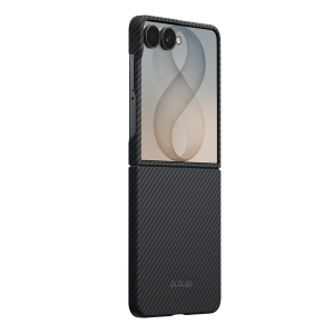 Калъф Pitaka Edge Z Flip 8 Black Grey 01