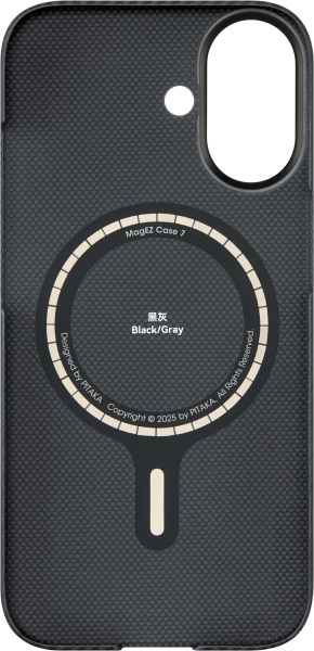 Калъф Pitaka Iphone 17 Edge Black/Grey
