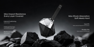Калъф Aulumu A39 Crystal за AirPods Pro 3 Gray