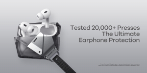Калъф Aulumu A39 Crystal за AirPods Pro 3 Gray