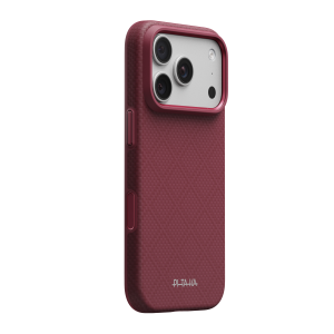 Калъф Pitaka Iphone 18 Pro Max Summa Case Burgundy (Argyle) 03